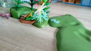Playmobil set animales y plantas