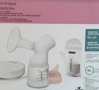 Silla hamaca bebé + sacaleches Suavinex