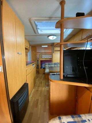 CARAVANA LMC MUSTERLAND 560 MDK; 3 AMBIENTES; AIRE