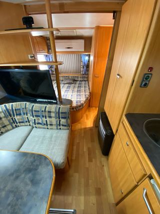 CARAVANA LMC MUSTERLAND 560 MDK; 3 AMBIENTES; AIRE