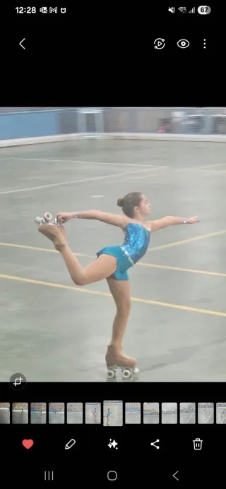 Malla patinaje Guillermo Bordoy talla 2