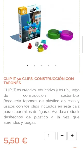 500 Tapones Plástico + 50 Pinchos Construcción