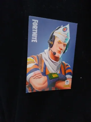 3 Cromos Fortnite Panini