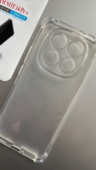 Funda Xiaomi Redmi Note 14 Pro+ 5G Transparente