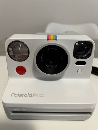 Cámara Polaroid Now Blanca