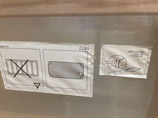 Cuna SUNDVIK blanca 60x120cm + colchón+ chichonera