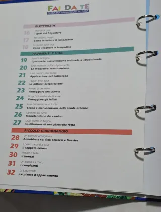 Raccoglitore "Fai da te"