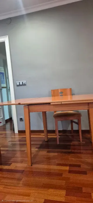Mesa de comedor extendible y 4 sillas URGENTE!!