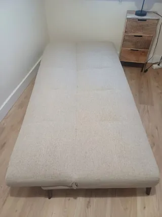Sofá cama click clack beige