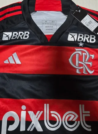 Camiseta CR Flamengo 1ª Equipación