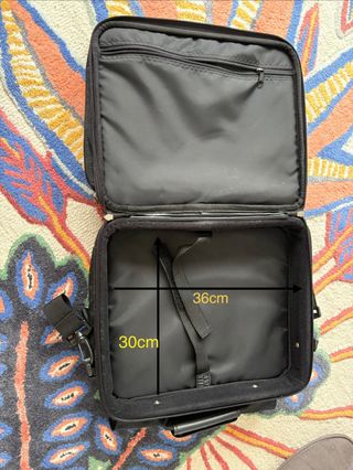 Maletín Dockers Negro Viaje y Portátil