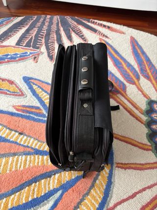 Maletín Dockers Negro Viaje y Portátil