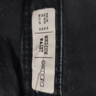 Peto Vaquero Negro Corto