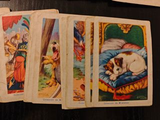 64 Cromos Cañete, Clorato y su fiel Pum