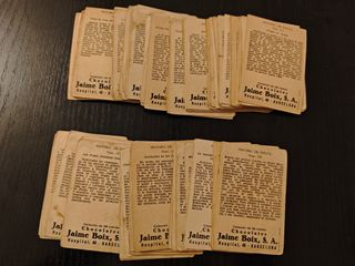 108 Cromos Historia de España Antiguos