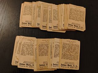 108 Cromos Historia de España Antiguos