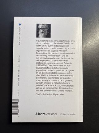 Luces de Bohemia: Esperpento