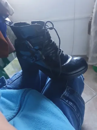 Botas negras talla 38