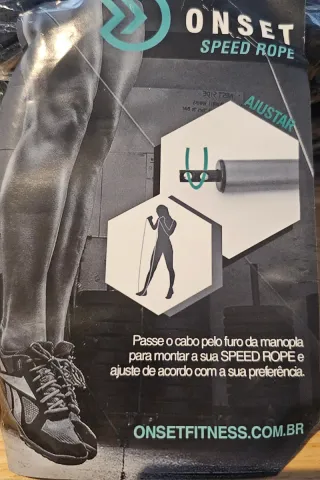 Comba Speed Rope Crossfit Onset Gris