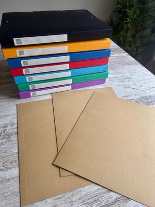Lote Carpetas Cartón + Subcarpetas DIN A4