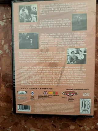 Colección DVD Charlie Chaplin (Español)