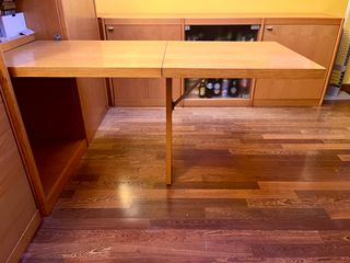 Mobili componibili: vetrina + scrivania Tisettanta