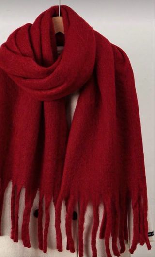 Bufanda Roja Nueva