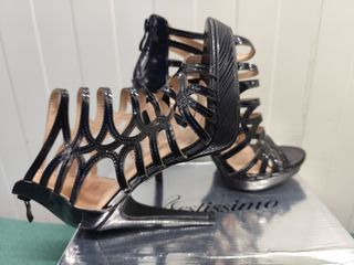 Sandalias Festissimo Tacon Plataforma Talla 35