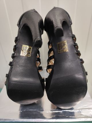 Sandalias Festissimo Tacon Plataforma Talla 35