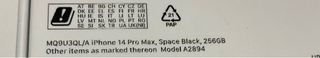 iPhone 14 Pro Max 256GB Nero