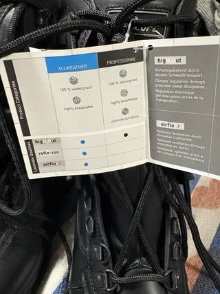 Botas militares SympaTex Allweather