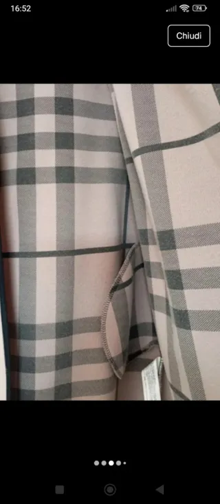 Cappotto beige taglia S/M