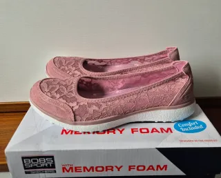 Zapatillas Skechers Bobs Squad Mujer Rosa