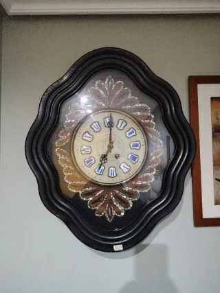 Reloj de Pared Antiguo Victoriano