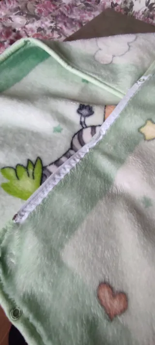 Manta saco bebé jirafa y cebra