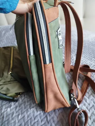 Mochila mujer Pasco Collection Verde Oliva.