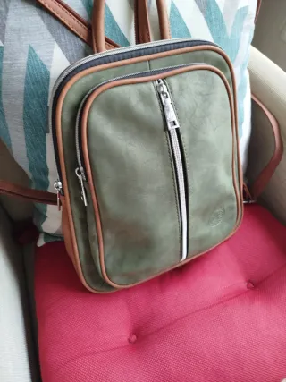 Mochila mujer Pasco Collection Verde Oliva.