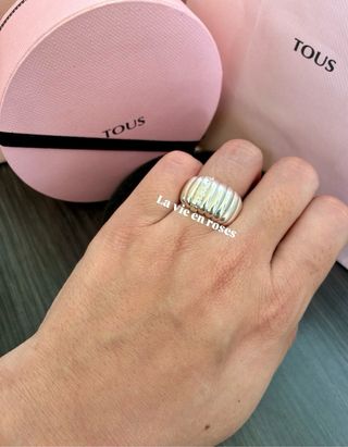 Anillo Tous Basics Plata Descatalogado