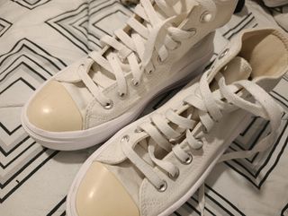 Converse Bambas Blancas