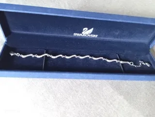 Pulsera Swarovski Plata