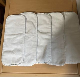 Pañales de tela con inserto. 5 unidades