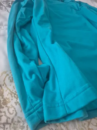 Polar azul con cuello