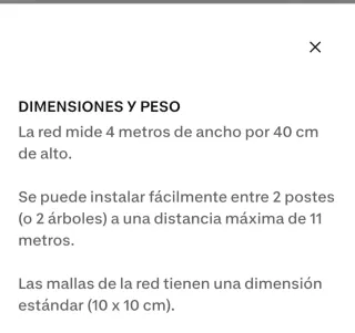 Red Vóley Playa Decathlon NUEVA