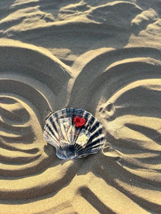 Collar hecho a mano flores naturales resina