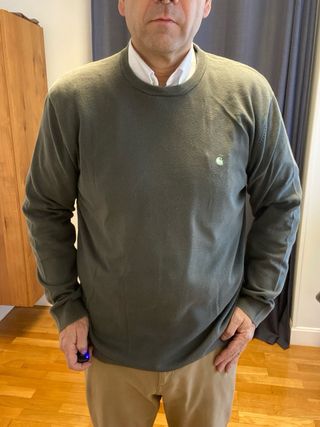 Jersey Carhartt modelo Madison verde oliva XL