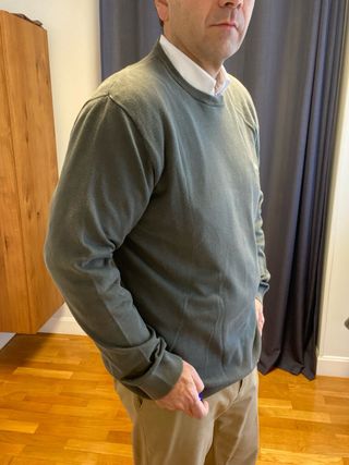 Jersey Carhartt modelo Madison verde oliva XL