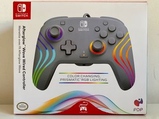 Controller Nintendo Switch PDP Afterglow Wave Grigio