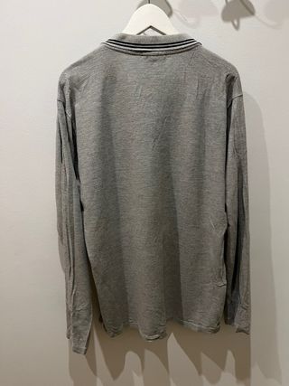 Polo Spalding gris manga larga Talla L