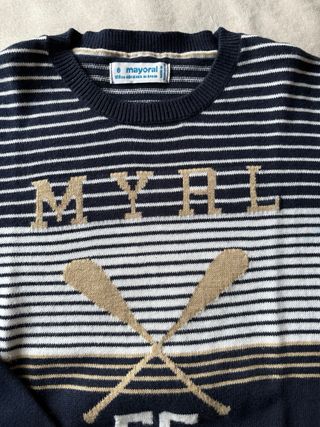 Jersey Mayoral rayas y número 56 T8
