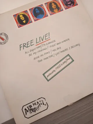 Free Live! LP Vinile Hard Rock